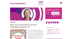 Desktop Screenshot of anneraaymakers.nl